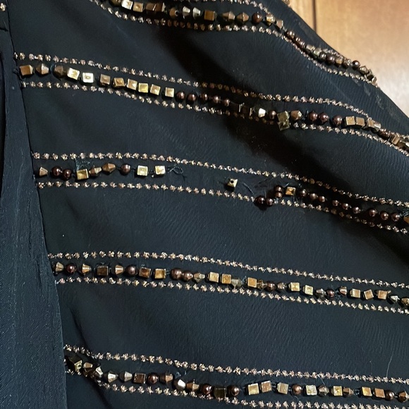 Copper beaded monsoon dress. Very flowy - Picture 5 of 5